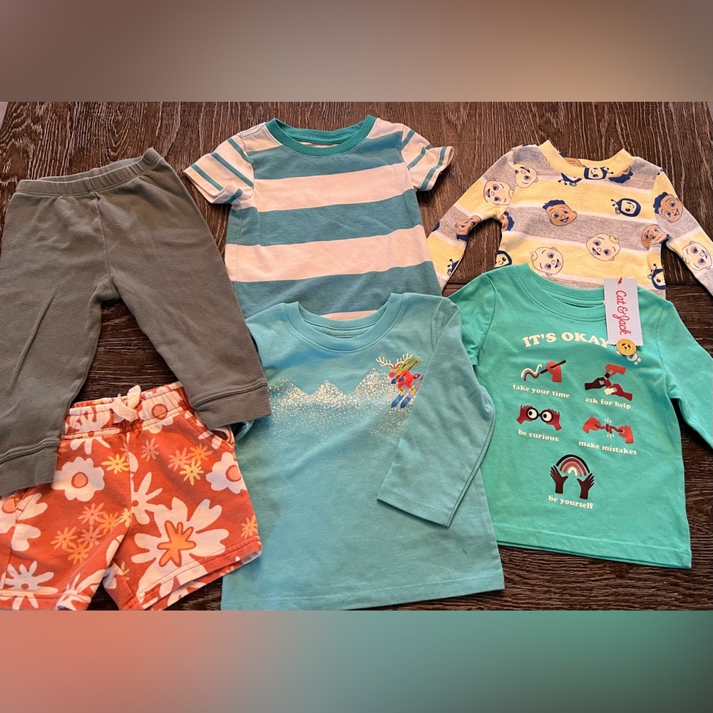 Boys clothes bundle/lot 12 months cat and jack